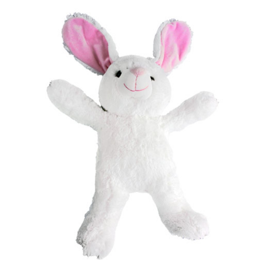8" White bunny