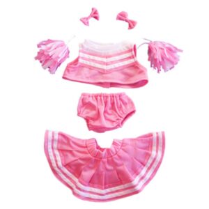8" pink cheerleader