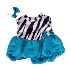 8" zebra dress