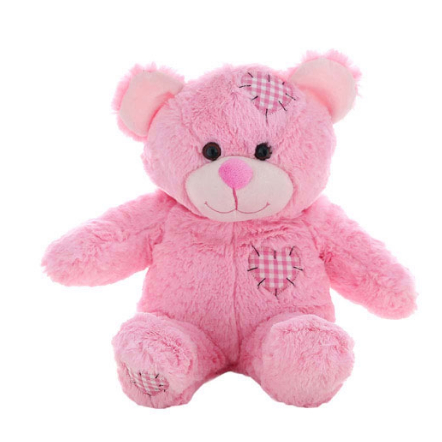 8" pink bear