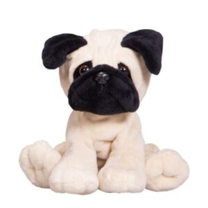 8" pug dog